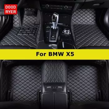 DOODRYER Пользовательские автомобильные коврики для BMW X5 E53 E70 F15 G05 F85 F95 Автоковры для ног Coche Аксессуары 2000-2006 E53