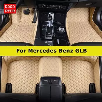 DOODRYER Пользовательские автомобильные коврики для Mercedes Benz GLB X247 2019-2024 Автоковры Аксессуары для ног Coche 2019-2023 GLB
