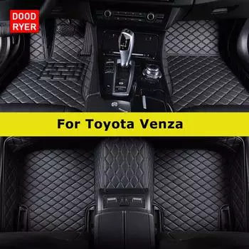 DOODRYER Пользовательские автомобильные коврики для Toyota Venza Harrier Автоковры Аксессуары для ног Coche 2003-2021