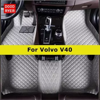 DOODRYER Пользовательские автомобильные коврики для Volvo V40 Автоковры для ног Coche Аксессуары 2012-2022