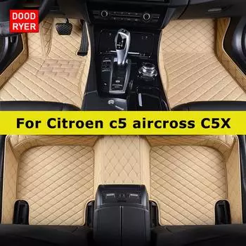 DOODRYER Пользовательские автомобильные коврики для Citroen C5 Aircross C5X Автоковры для ног Coche Аксессуары C5 Aircross