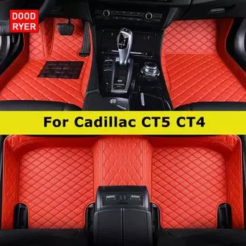 DOODRYER Пользовательские автомобильные коврики для Cadillac CT5 CT4 GT4 Автоковры Аксессуары для ног CT4