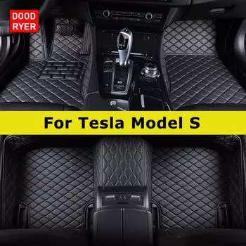 DOODRYER Пользовательские автомобильные коврики для Tesla Model S Автоковры для ног Coche Аксессуары 2012-2015