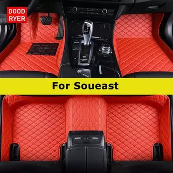 DOODRYER Пользовательские автомобильные коврики для Soueast DX7 DX8 DX5 DX3 A5 V3 V5 Автоковры для ног Coche Аксессуары DX7
