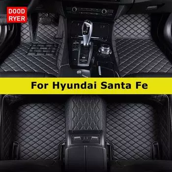 DOODRYER Пользовательские автомобильные коврики для Hyundai Santa Fe SantaFe Автоковры для ног Coche Аксессуары 2000-2005
