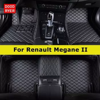 DOODRYER Пользовательские автомобильные коврики для Renault Megane II Автоковры Аксессуары для ног Megane II