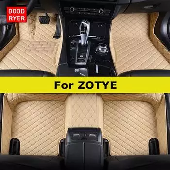 DOODRYER Пользовательские автомобильные коврики для ZOTYE Z500 T600 SR7 SR9 DMX5 DMX7 Z300 T700 T300 Z700 Автоковры Аксессуары для ног ZOTYE Z500