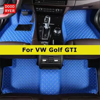 DOODRYER Пользовательские автомобильные коврики для VW Golf GTI Автоковры Аксессуары для ног 2009-2012