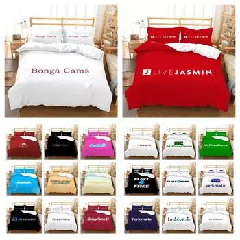 Doona Пододеяльник Комплект постельного белья с логотипом Коллекция одноместных/двухместных/королевских/королевских размеров Single 135x200cm