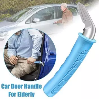 Door Assist Handle Safety Hammer Window Breaker For Seniors Portable Car Stand Stand Multi-functional Seat Belt Car Door Ha R0C1
