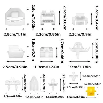 Door Clips A00698883578 for Mercedes W201