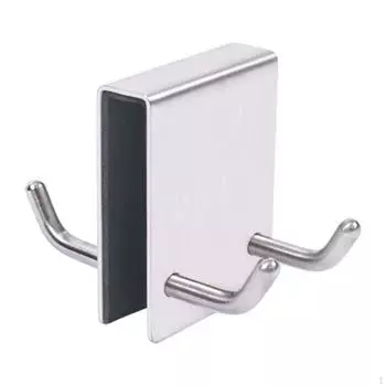 Door Hanger Hook for Coats And Bags, Multi-Purpose Shower Towels серебряный