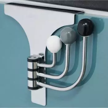 Door Hanging Hook Punch Door Hats Hanger Bags Holder Tie Scarf Key Hook Iron Wall Hanger Clothes Coats Rack Towel Shelf