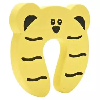 Door Pinch Guard High Elasticity Cute Prevent Pinching Easy to Install Baby Door Stopper for