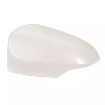 Door Side Mirror Caps Shockproof Scratch Resistant Rearview Wing Mirror Cover Replacement for белый