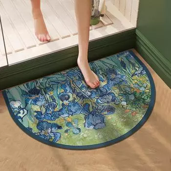 Допамин быстросохнущий впитывающий коврик для ванной комнаты, противоскользящий коврик из диатомита 40*60cm