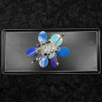 Dopamine Handcrafted Beaded Jelly Shoes Sports Sandals Accessory Diy Shoe Decorative Colorful Flower Slippers Buckles