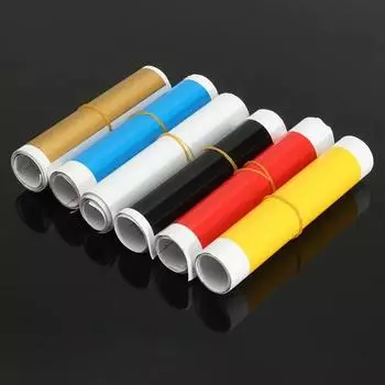 Дополнительный цвет 152 см 6 x60 виниловая наклейка на лобовое стекло автомобиля полоса гоночная полоса наклейка декор козырька окна чёрный