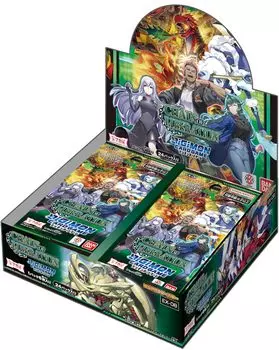Дополнительный усилитель карточной игры BANDAI Digimon ЦЕПЬ ОСВОБОЖДЕНИЯ [EX-08] (BOX) 24 упаковки