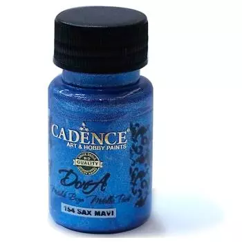 Dora Royal Blue 154 Краска металлик 50мл