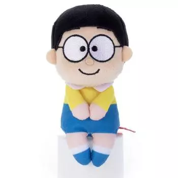 Doraemon Nobita Plush Toy Height 14cm I m Chokkori-san approx.