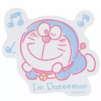 Doraemon Waterproof 01 Sanrio [Вырубная наклейка] Наклейка/Юрукава