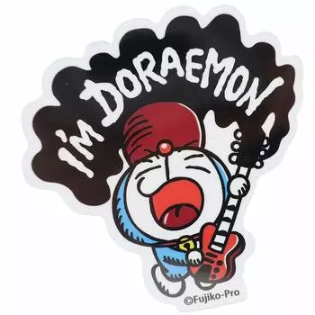 Doraemon Waterproof 01 Sanrio [Вырубная наклейка] Наклейка/Улица