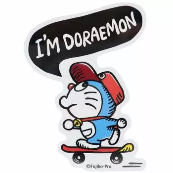Doraemon Waterproof 04 Sanrio [Вырубная наклейка] Наклейка/Улица