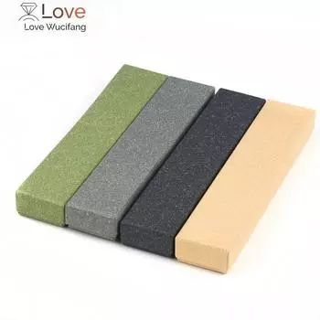 Doreenbeads Прямоугольная картонная шкатулка для ожерелья, браслета, творческая подарочная коробка для упаковки ювелирных изделий 21 * 4 * 2 см, простой стиль, 1 шт.