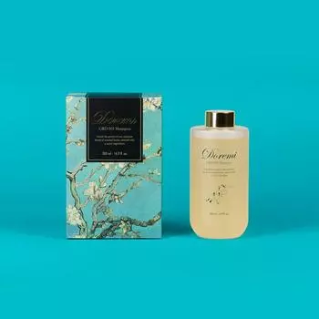 Doremi Shampoo 500ml 1ea Natural Cool Hair Slightly Acidic Oily Black Bean AHA Keywrap, 500g