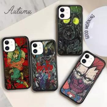 Чехол для телефона Dorohedoro Anime для iPhone 11 12 13 14 Pro Max mini X XR XS SE 2020 5 6S 7 8 Plus Samsung Galaxy S21 S22 Cover shell iPhone 6plus