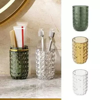 Дорожная чашка для полоскания рта, пищевая высокая прочность, гладкий край, без заусенцев, портативная чашка для зубной пасты, зубной щетки Unilateral