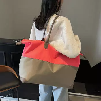 Дорожная дорожная сумка большой емкости для занятий спортом на открытом воздухе, для работы, шопинга, для женщин, для пляжа розы красного