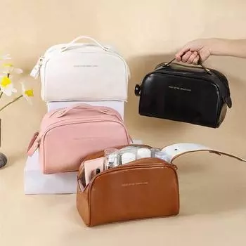 Дорожная косметичка, держатель для ухода за кожей, ящик для хранения, органайзер для косметики, пластиковый контейнер для ванной, туалетный столик, дом