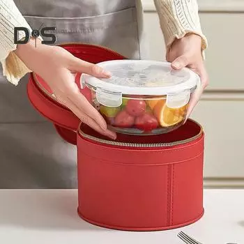 Дорожная косметичка с ручкой, большой емкости, застежка-молния, водонепроницаемая, портативная, косметичка, органайзер для косметики D