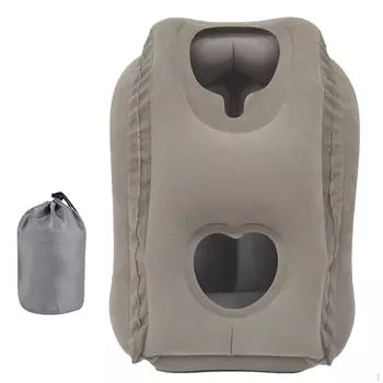 Дорожная подушка, дышащая надувная подушка для шеи для поезда, автомобиля в гостиной, подарки