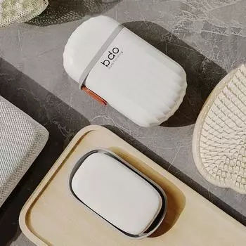 Дорожная портативная мыльница с крышкой, большая емкость, сливная мыльная коробка для домашней ванной комнаты