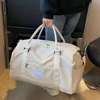 Дорожная спортивная сумка, большое вместительное отделение для обуви, отделение для сухой и влажной воды, водонепроницаемое, для отдыха на открытом воздухе, для ночных тренировок в тренажерном зале, чемодан, сумка на плечо синий