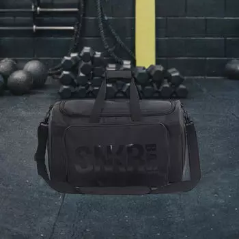 Дорожная сумка большой вместимости для занятий спортом и ночлега White Letters