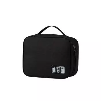 Дорожная сумка для хранения, портативный органайзер для кабелей, многофункциональный складной удобный чехол-держатель для сбора на открытом воздухе вино красного