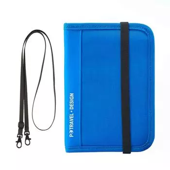 Дорожная сумка для паспорта и удостоверения личности, многофункциональная водонепроницаемая сумка для документов, нейлоновая сумка унисекс для женщин и женщин One Size чёрный