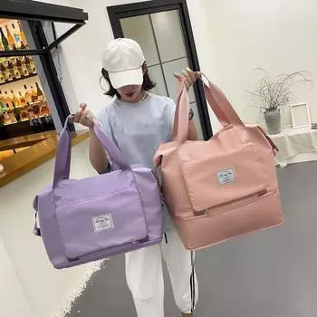 Дорожная сумка для сухой и влажной среды, спортивная сумка на плечо, складная сумка для хранения, спортивная сумка, сумка для багажа