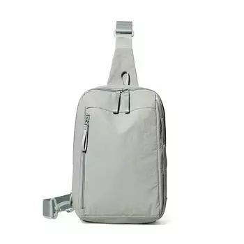 Дорожная сумка кроссбоди женская нагрудная сумка однотонная сумка на плечо светло-зеленый