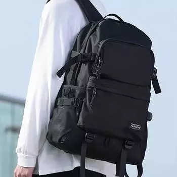 Дорожная сумка мужской рюкзак дорожный рюкзак для путешествий рюкзак для школьников 33*52*14cm) чёрный