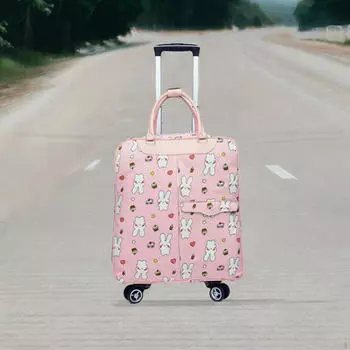 Дорожная сумка на колесах с роликами, многофункциональная, прочная, для одежды на низком уровне