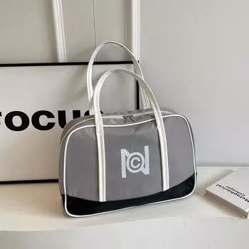 Дорожная сумка на короткие расстояния, мужская спортивная сумка для фитнеса и багажа, женская сумка для хранения серый