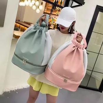 Дорожная сумка на молнии Легко чистится