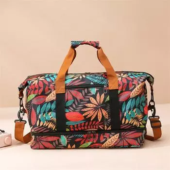 Дорожная сумка Водонепроницаемая спортивная сумка для багажа большой вместимости красный