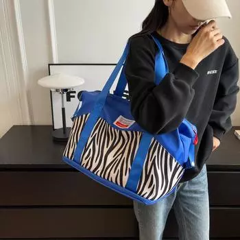 Дорожная сумка Женская сумка Большая вместимость Складная маленькая сумка для фитнеса One Size