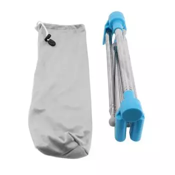 Дорожная вешалка для одежды из нержавеющей стали, выдвижная, складная, для сушки одежды для кемпинга, автофургона, дома, на открытом воздухе